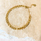 Figaro Chain Bracelet - Gold