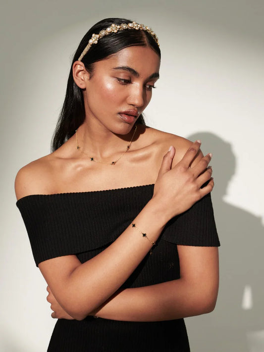 Larnee Bracelet - Gold/Black