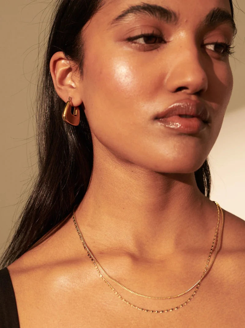 Holly Earrings Gold