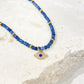 Bella Necklace - Blue Stone