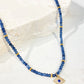 Bella Necklace - Blue Stone