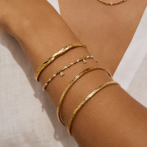 Natalia Bracelet - Gold / Vanilla