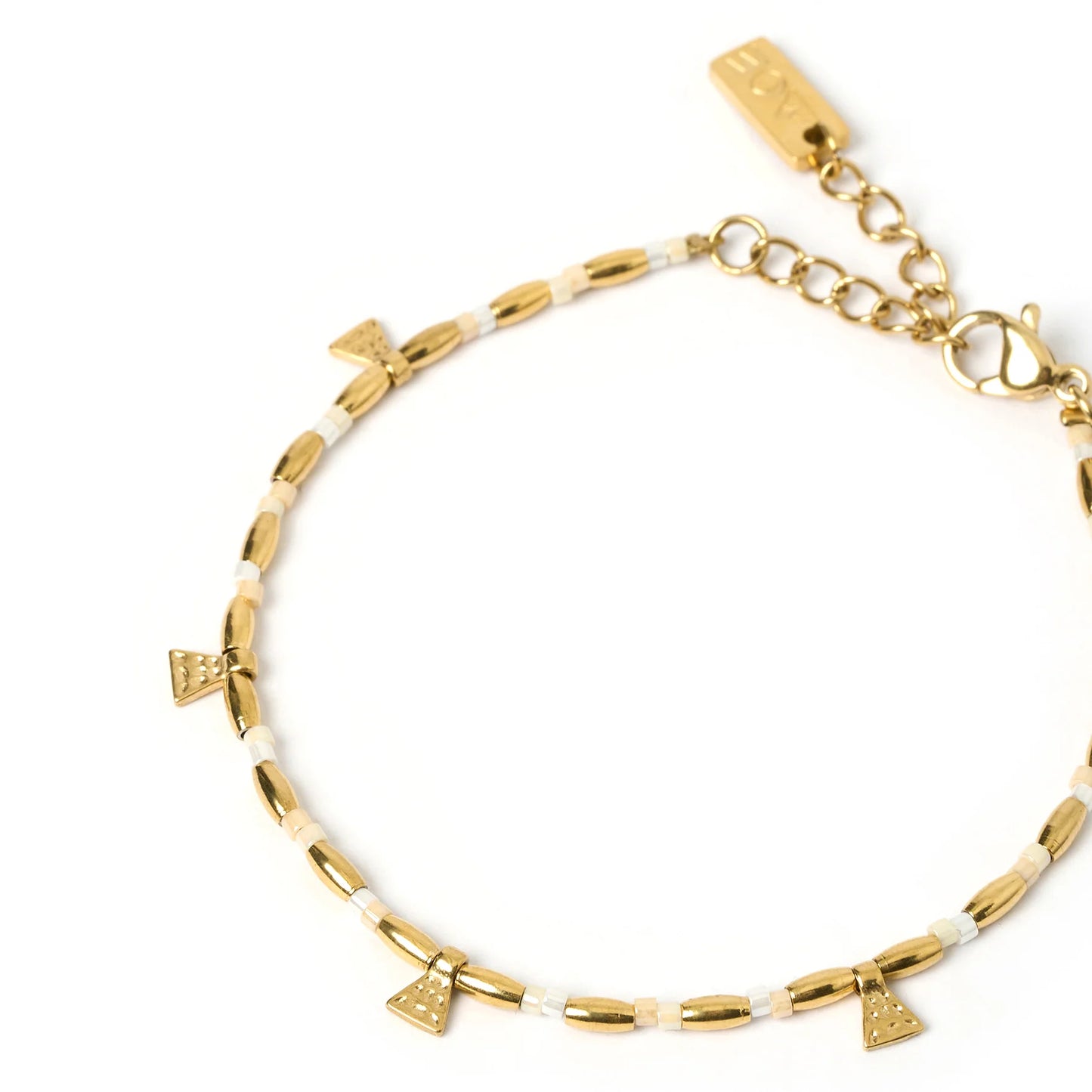 Natalia Bracelet - Gold / Vanilla