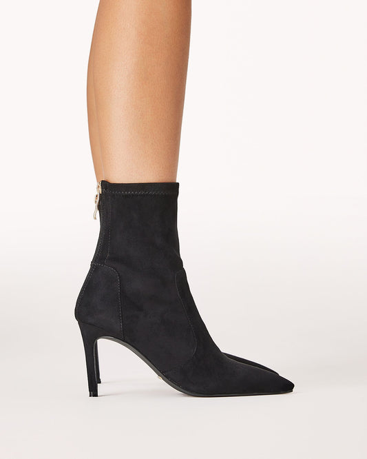 Rachael Boot - Black Suede