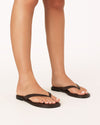 Beaux Thongs - Chocolate Brown