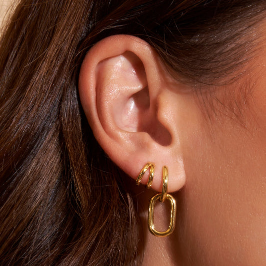 Boaz Earrings - Gold