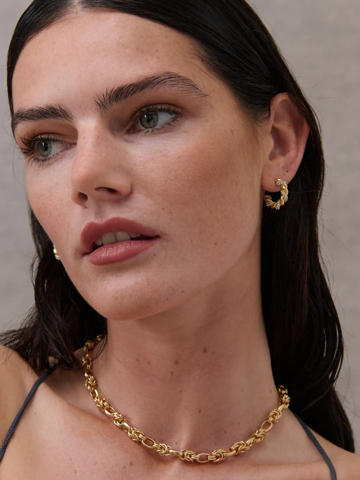 Sulta Rope Necklace Gold