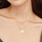 Theta Necklace - Gold