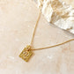 Theta Necklace - Gold