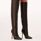 Rosella Knee-high Boots - Dark Chocolate Brown