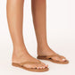 Beaux Thongs - Dark Tan