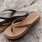 Beaux Thongs - Dark Tan