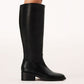 Quincy Knee-high Boots - Black