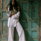 Signa Lace Pant - White