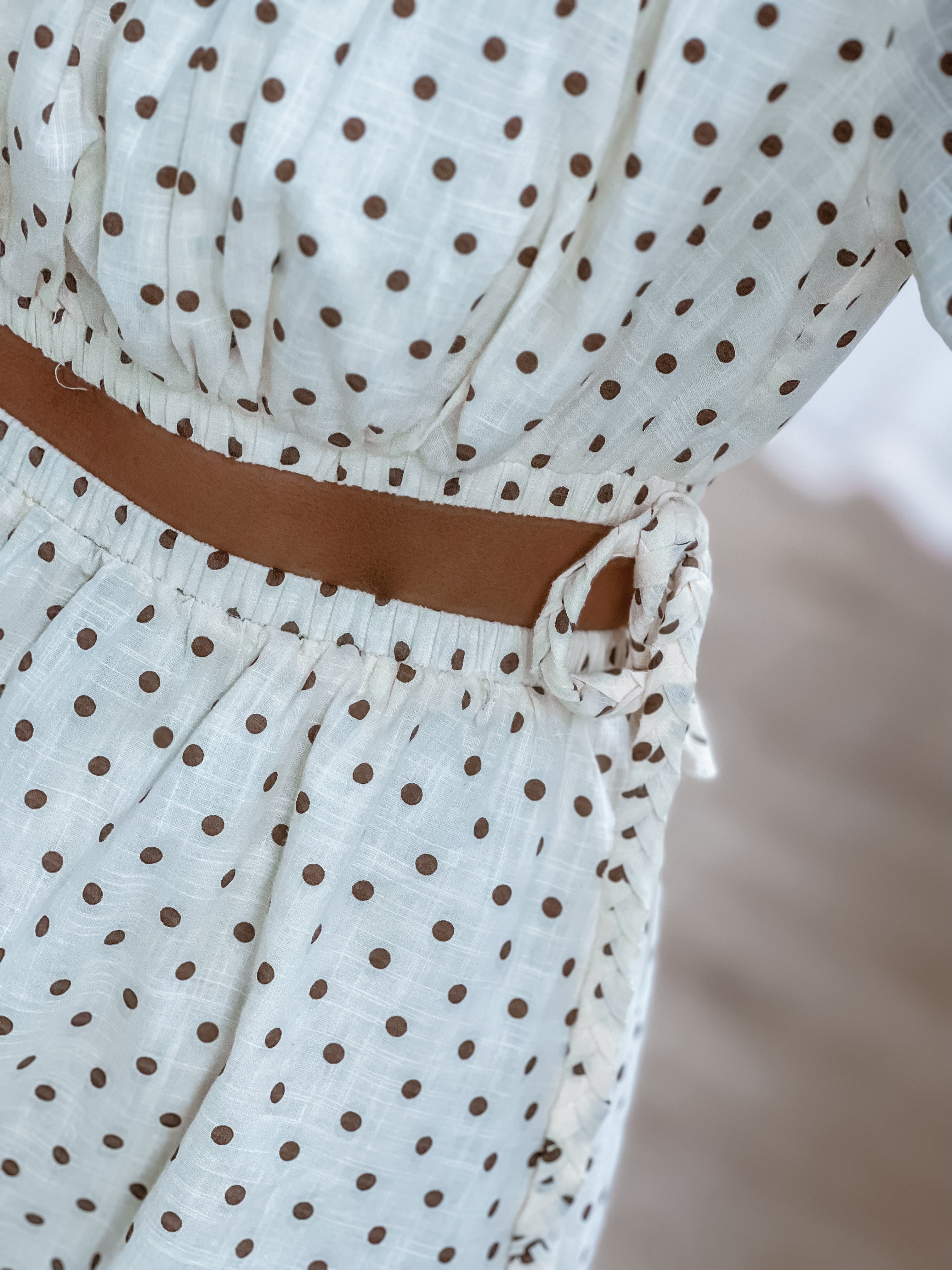 Paycie Dress Cream