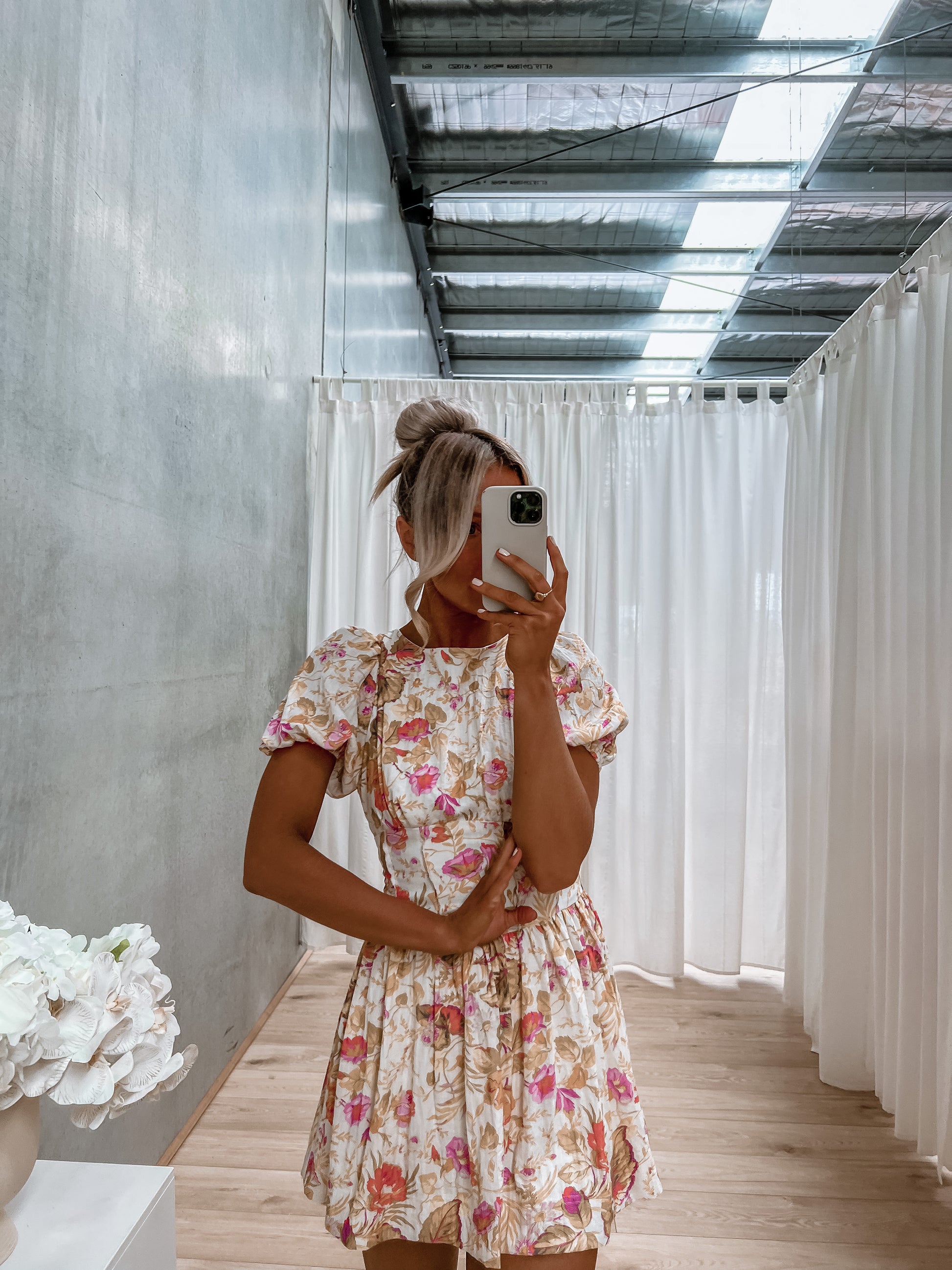 Sare Dress - Spring Floral – Mirror Mirror Boutique