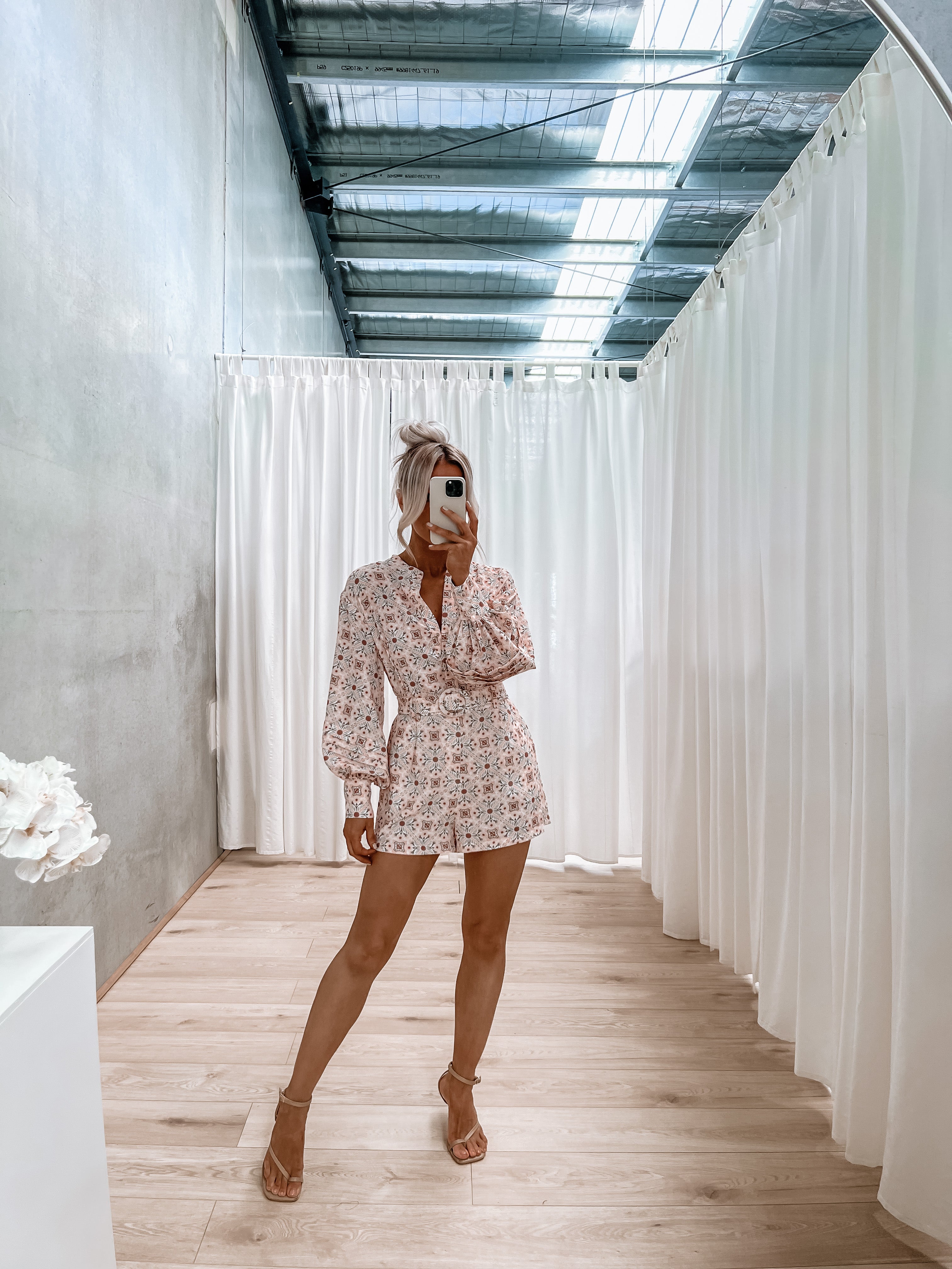 Mahlia Shorts Peach Tile