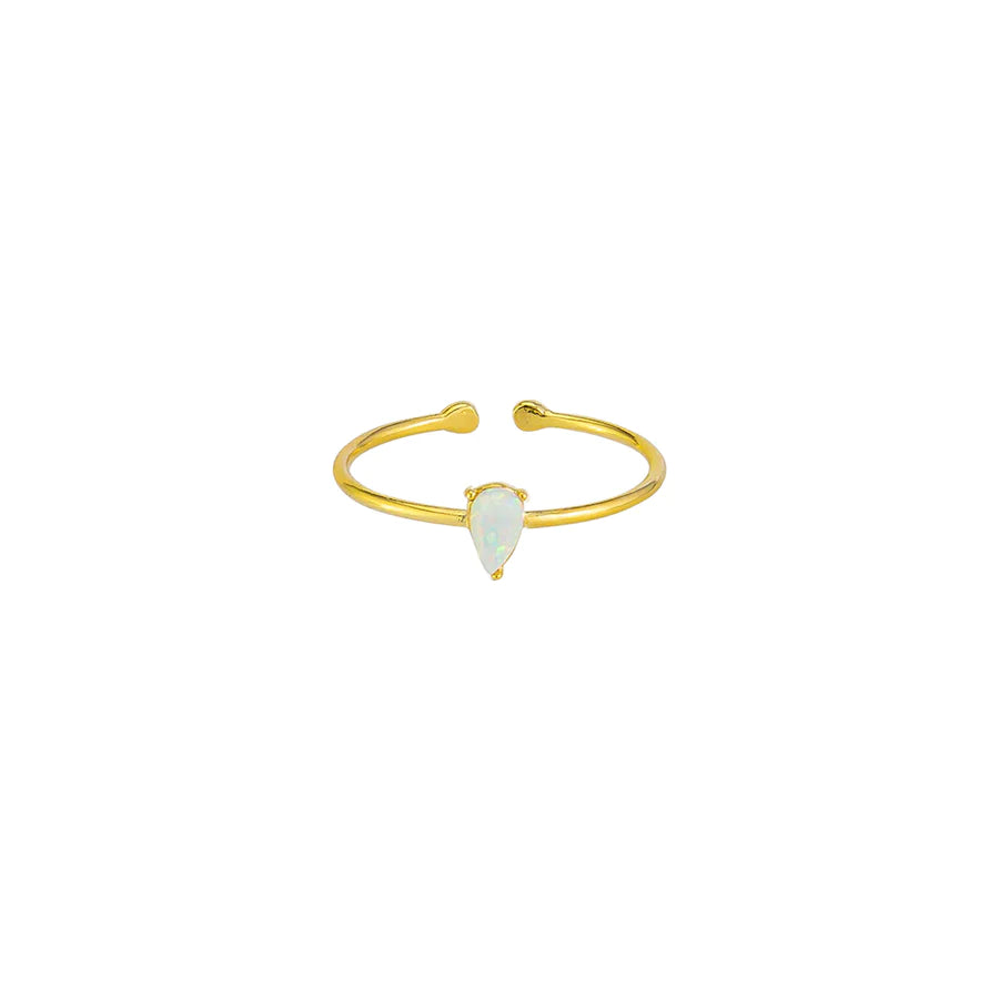 Mesi Opal Ring - Gold