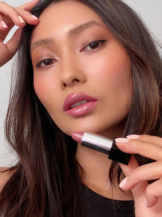 Miss Jacqui Lipstick - Pink Lace (Satin)