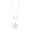 Aztec Coin Necklace - Gold
