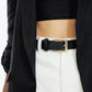 Sinclair Belt - Black Croc