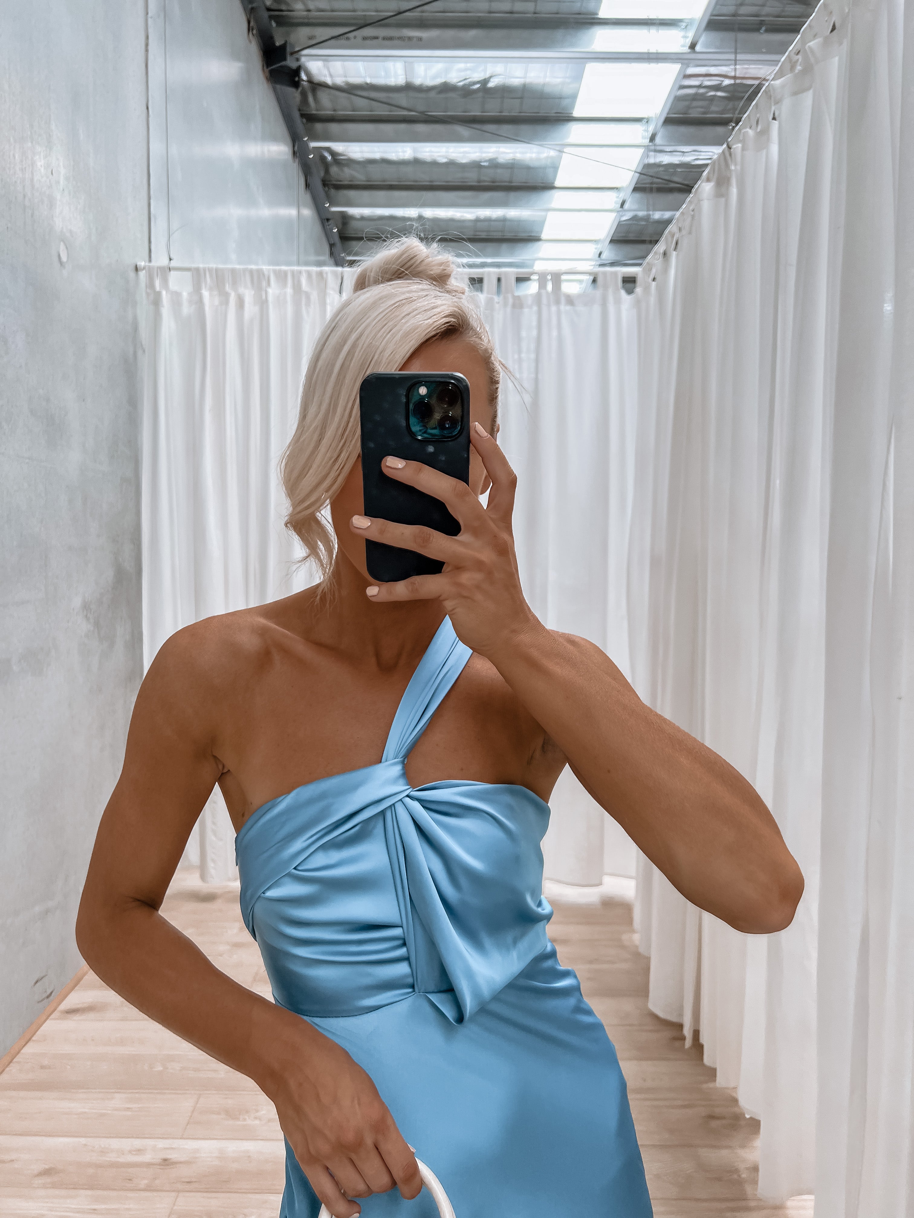 Misty Dress Blue