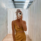 Ezra Dress - Golden Tan