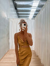 Ezra Dress - Golden Tan