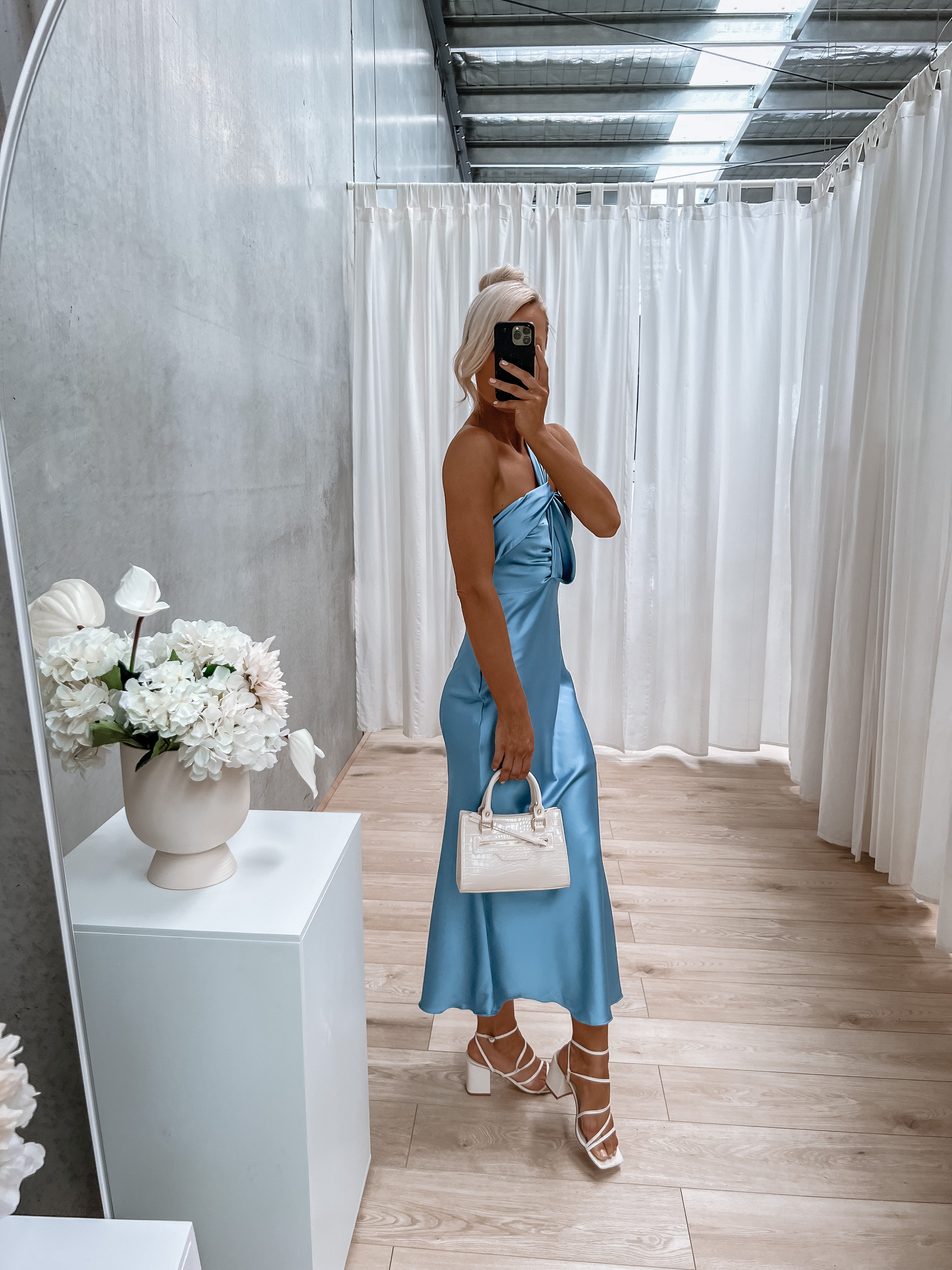 Misty Dress Blue