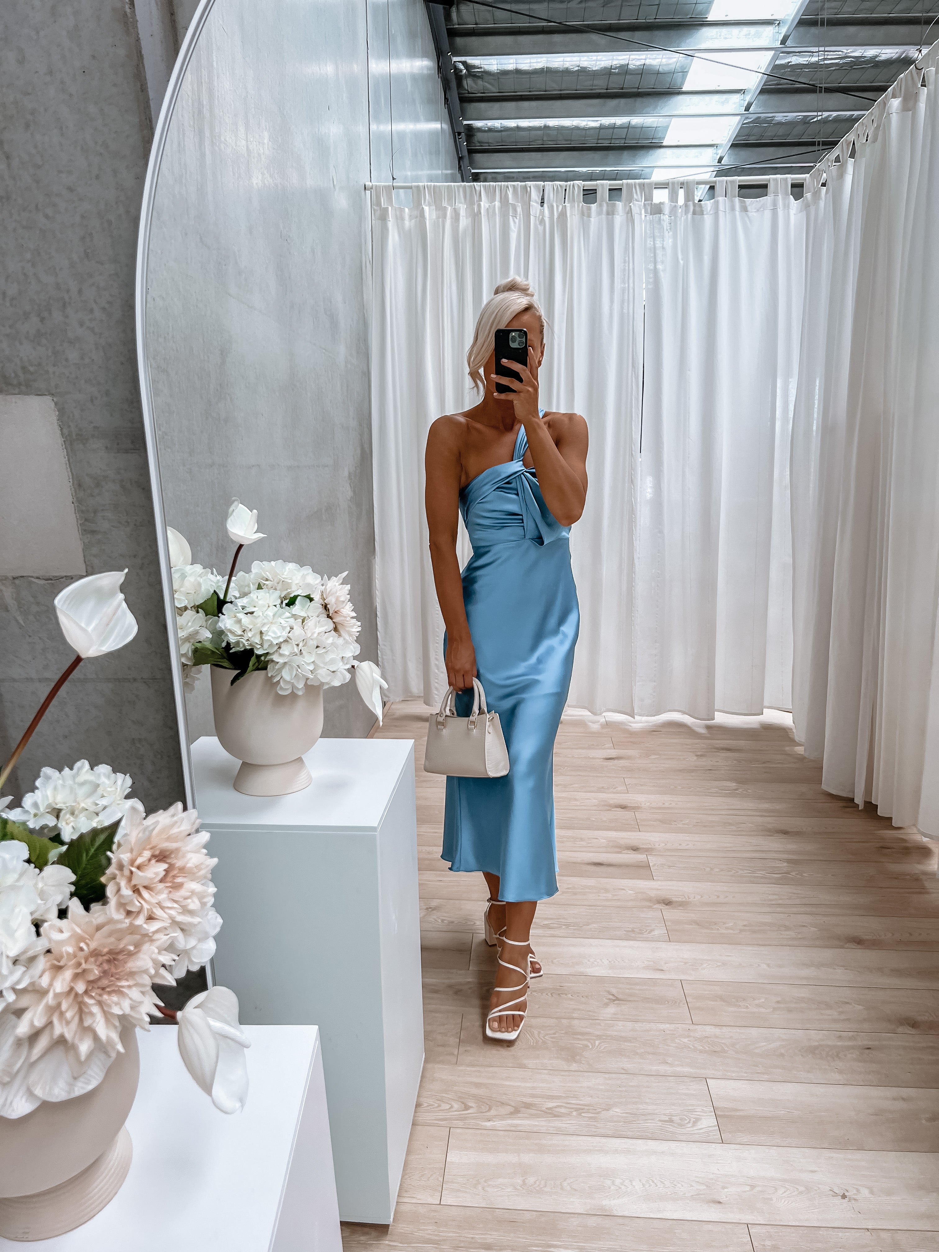 Misty Dress Blue