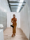 Ezra Dress - Golden Tan