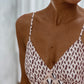 Arizona Dress - Nude Fan Print