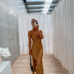 Ezra Dress - Golden Tan